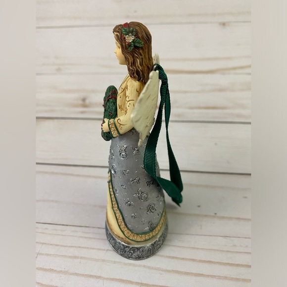 Pavilion Elements Angel Figurine Ornament 4.75” JOY 2007 Barbara McDonald - Picture 3 of 7